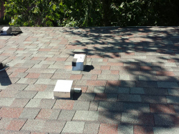 Roof Vents exposed