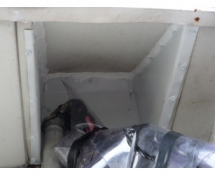 Squirrel entry hole repair in Arlington MA