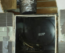 Here you will see there is no more debris and the vent has been cleared out and cleaned. (After)