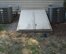 The Trench was filled in and, but the one way door is temporally left in place to be sure all animals have been evicted
