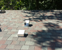 Roof Vents exposed
