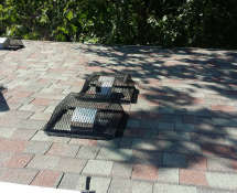 Roof Vent Guards- AFTER