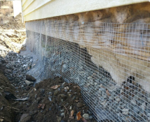 Underground Fence Screening to evict and prohibit re-entry (Before)