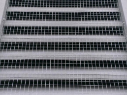 Louver Vent Screening outside